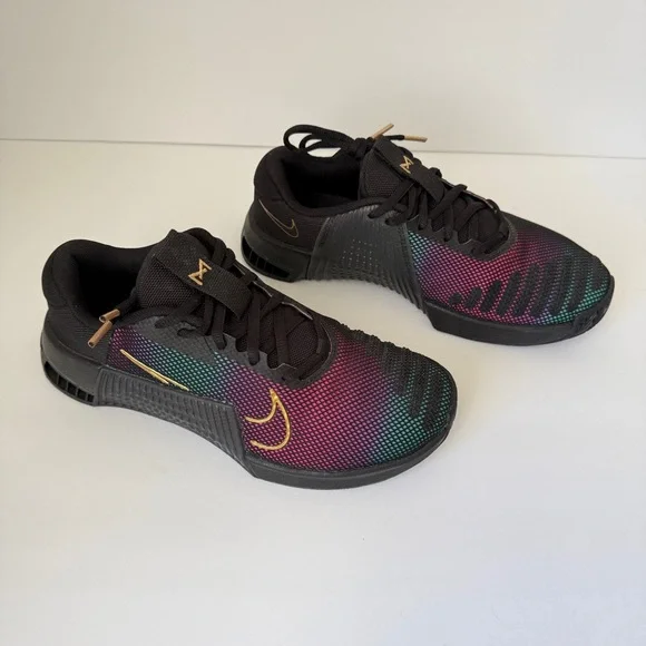 Nike Metcon 9 Premium Women's Training Shoes Size 7.5 Black/Fireberry FB7151-001 - Picture 3 of 13